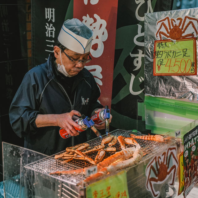 ตลาดปลาในโอซาก้า