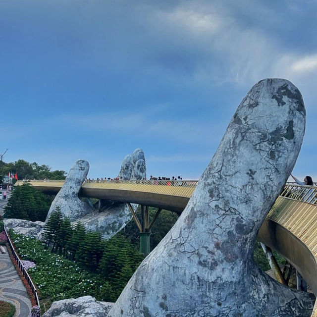 Golden Bridge: Vietnam's Sky-High Masterpiece