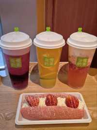 ❗人氣王芝士鮮果茶首創者❗🧡奈雪的茶🧡開到嚟尖沙咀啦🤩🤩