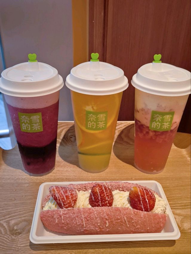❗人氣王芝士鮮果茶首創者❗🧡奈雪的茶🧡開到嚟尖沙咀啦🤩🤩