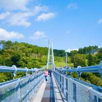 스릴을 만끽하자 173m 높이 아찔한 협곡 다리 - 코코노에 꿈의 대현수교 九重“夢”大吊橋