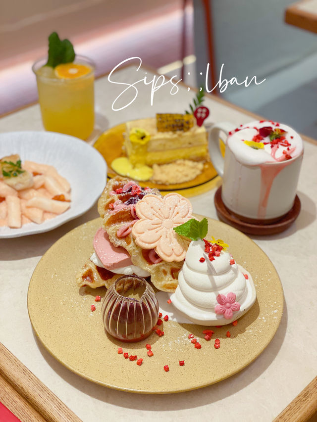 海港城。韓式Cafe🌸櫻花系列