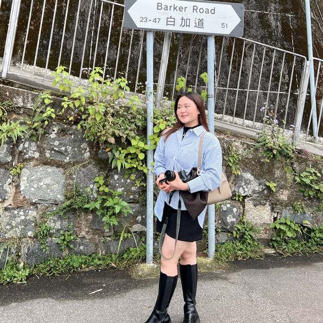 香港山頂隱藏打卡點📥 白加道站🚋