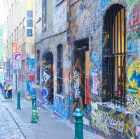 그래피티의 성지, 멜버른 여행에서 절대 빼놓을 수 없는 여행코스 - 호시어 레인 Hosier Lane