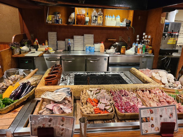 Robatayaki Mizukakechaya ร้านอิซากายะโดทงโบริ