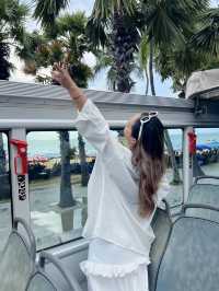 ชวนแฟนไปนั่งรถบัส 🚌 ชมวิวทะเล 🌊  🌴 , เมืองพัทยา