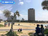 日本沖繩-欣賞夕陽與購物玩樂的北谷落日沙灘
