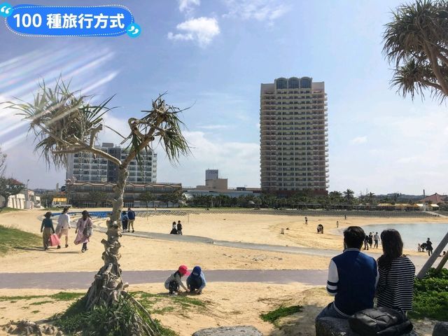 日本沖繩-欣賞夕陽與購物玩樂的北谷落日沙灘