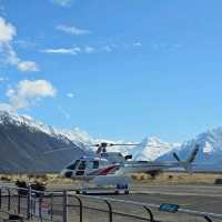 紐西蘭之旅～搭乘直升機去Tasman冰川健行