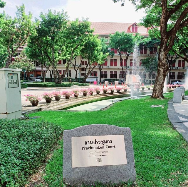 泰國曼谷著名校園景點:朱拉隆功大学，適合拍照📸打卡親子遊，曼谷市區非常值得一去的景點