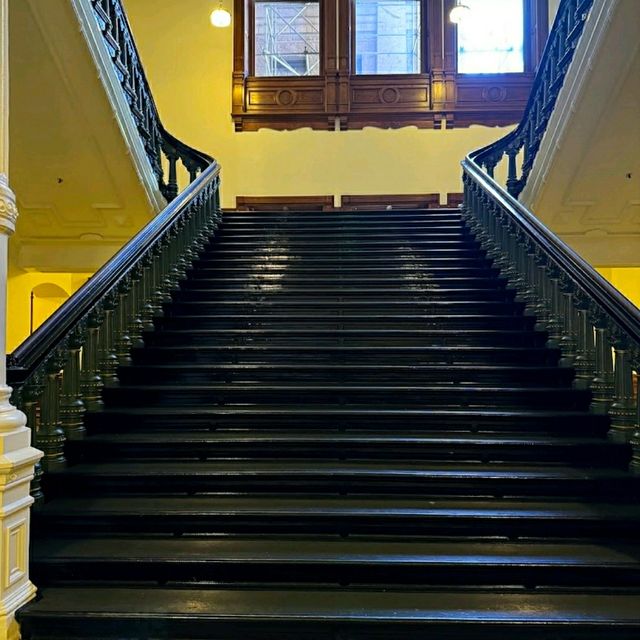 VISITING THE TEXAS STATE CAPITOL.