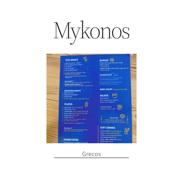 🇬🇷バス停近🚏リーズナブルなカフェレストラン🍽️