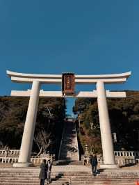 【パワースポット】 大洗磯前神社⛩海に浮かぶ絶景の鳥居🌊✨️