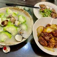 高雄（賣鹽順）正宗台菜.煎豬肝（非吃不可）