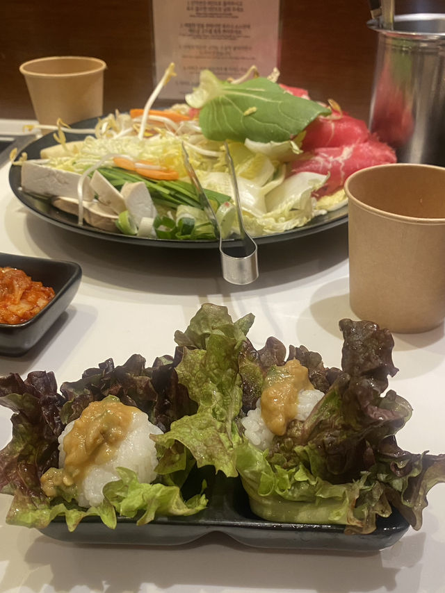 겨울엔 샤브샤브지! 전포 샤브 맛집 ‘스구식탁’