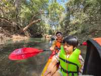 พายเรือคายัค น้ำผุดธรรมชาติบ้านท่าช้าง เขาใหญ่ 🛶🌳