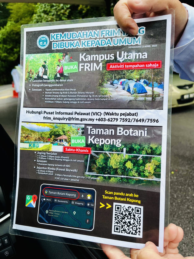 “Kepong Botanical Garden: A Green Escape with Amazing Views”