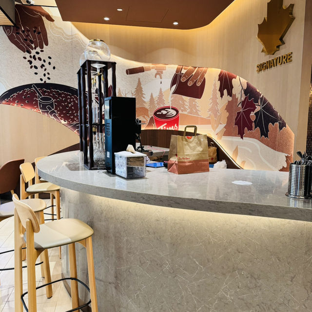 Aesthetic Coffee Spot in KL: Tim Hortons Edition ☕✨
