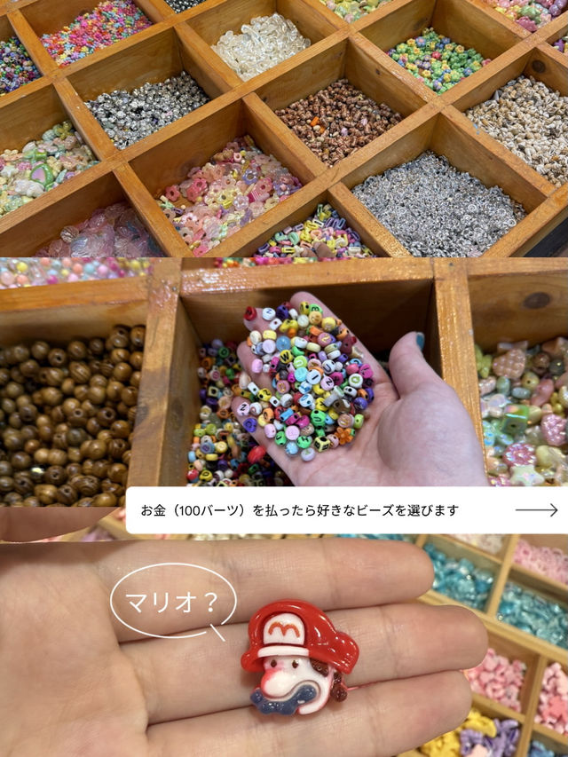 タイ🇹🇭400円でオリジナルアクセサリー作り💎💍✨