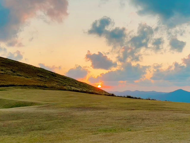 五島のシンボル！なだらかな火山🌋