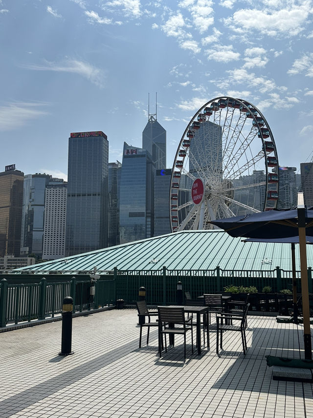 中環海旁靚景cafe性價比勁高！