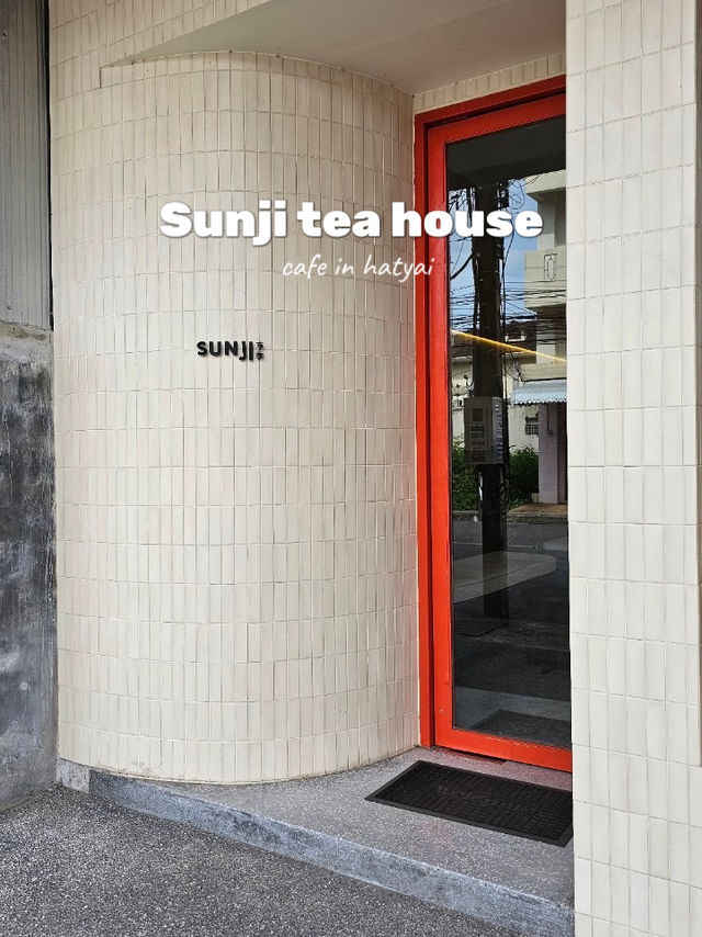 Sunji tea house : คาเฟ่เมนูชา หาดใหญ่