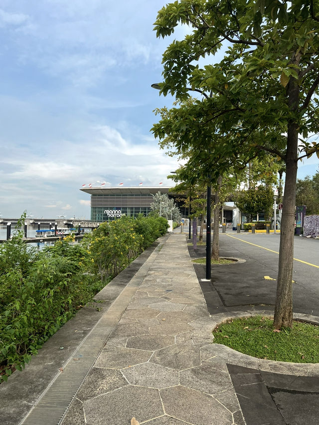Marina Barrage ☁️ สวนลอยฟ้า บรรยากาศดีมาก