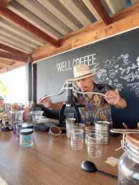 Well coffee ร้านกาแฟสโลว์บาร์ ริมทะเล ที่ชุมพร