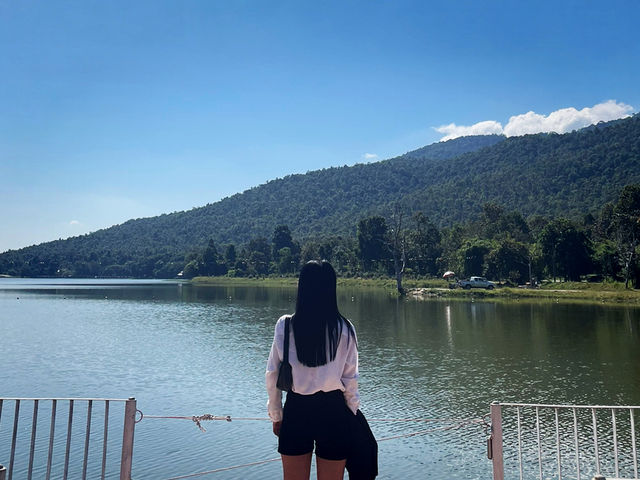 เที่ยวห้วยตึงเฒ่า (บริเวณอ่างน้ำ) 🏞️🛶