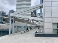 觸摸這座城市的心臟🫀✨中環IFC 商場天台花園✨🌹