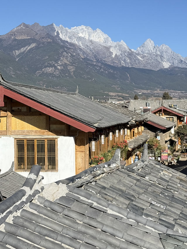 Baisha Ancient town, Lijiang. A breathtaking and beautiful ancient town