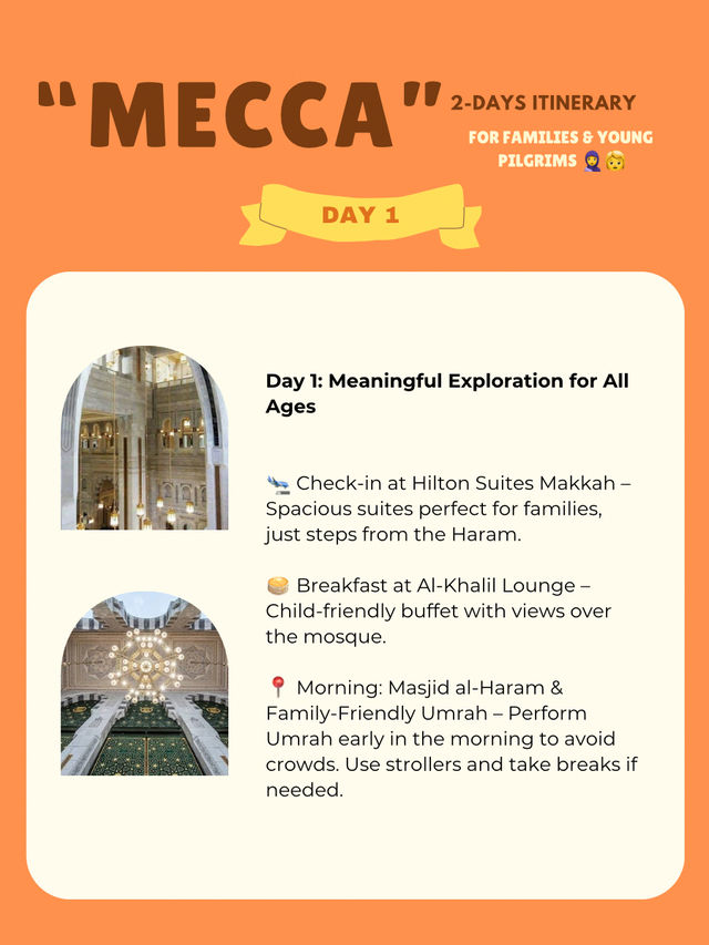 Mecca itinerary 