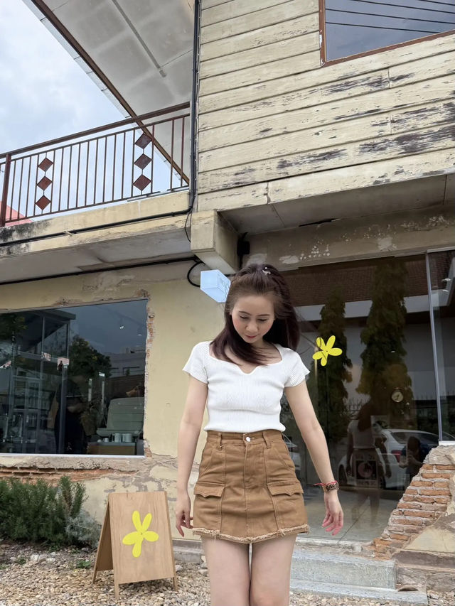 🌼Thong-urai cafe (ทองอุไร คาเฟ่) คาเฟ่ย่านสวนดอก
