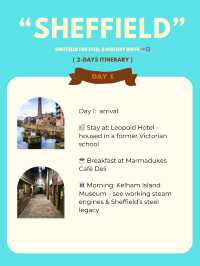 Sheffield for Steel & History Buffs 🏛️⚙️