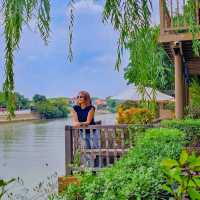 คาเฟ่ริมแม่น้ำ อยุธยา