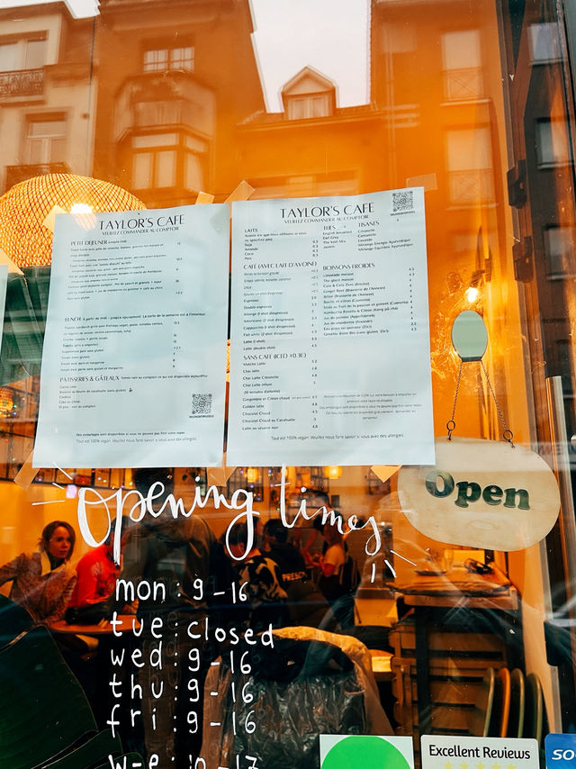 🇧🇪比利時布魯塞爾美食探店☕️ Taylor’s Café