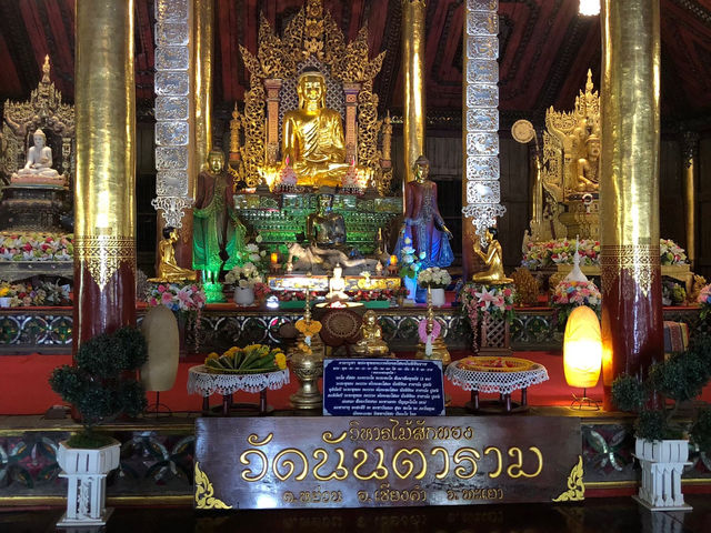 วัดเก่าแก่ศิลปะพม่า หนึ่งเดียวในเชียงคำ