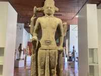 The National Museum of Cambodia,a collection of Khmer art and artifacts