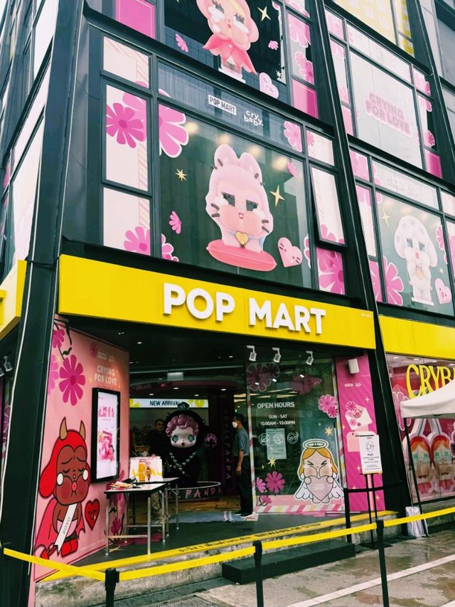 泰國曼谷sima天鐵站pop mart泡泡瑪特購物攻略