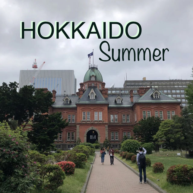Early Summer in Sapporo: A Blooming Welcome! 🌸🍃