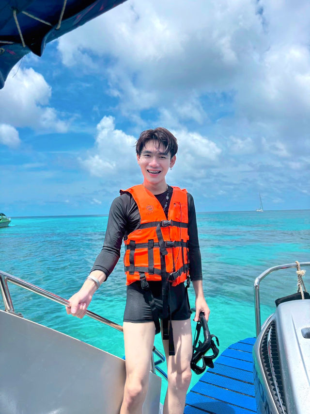 🏊🏻ดำน้ำเกาะห้า และเกาะรอก จังหวัดกระบี่🏖️