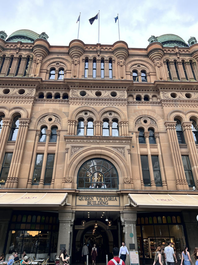  ✨【悉尼最優雅的購物地標｜Queen Victoria Building 維多利亞女皇大廈】👜⏳