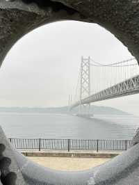 🌉沒想到一座橋能這麼震撼｜明石海峽大橋近距離拍到瘋！