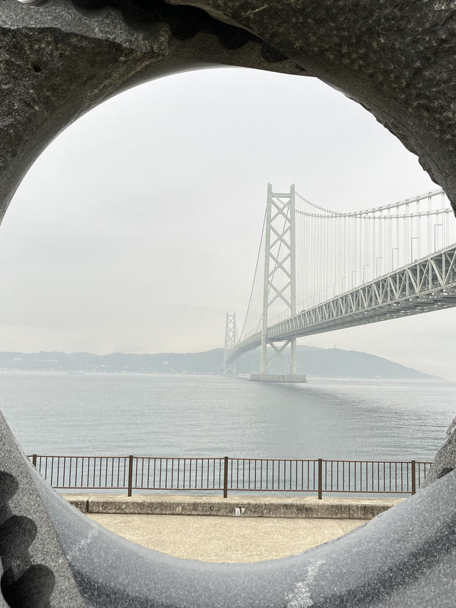 🌉沒想到一座橋能這麼震撼｜明石海峽大橋近距離拍到瘋！