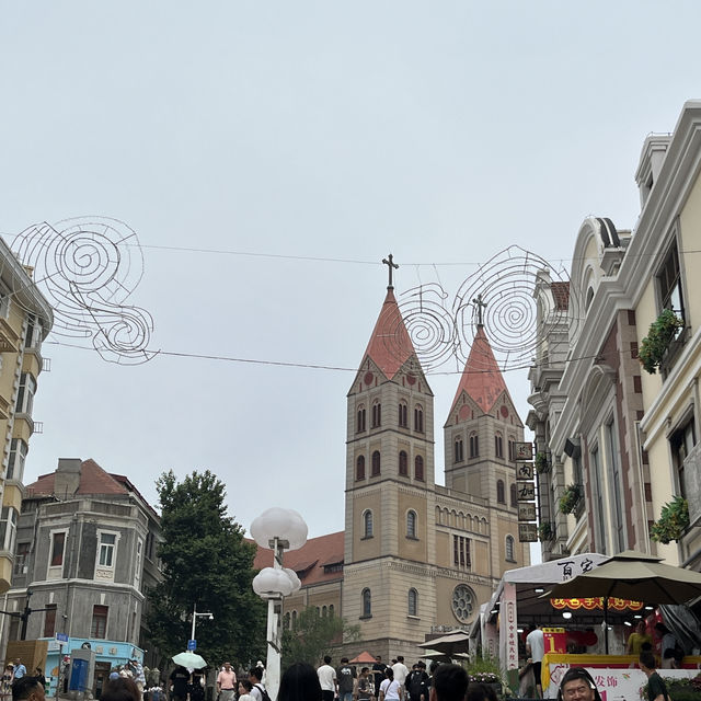 ⛪️ Time Travel in Qingdao: St. Michael’s Cathedral with European Charm 💫