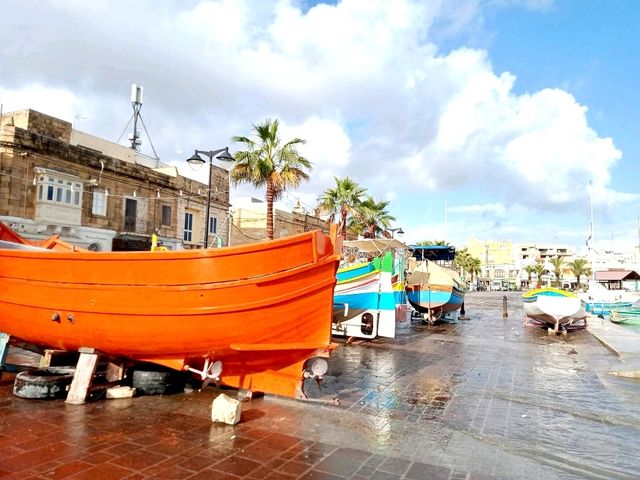 Marsaxlokk fishing village in Malta is unique