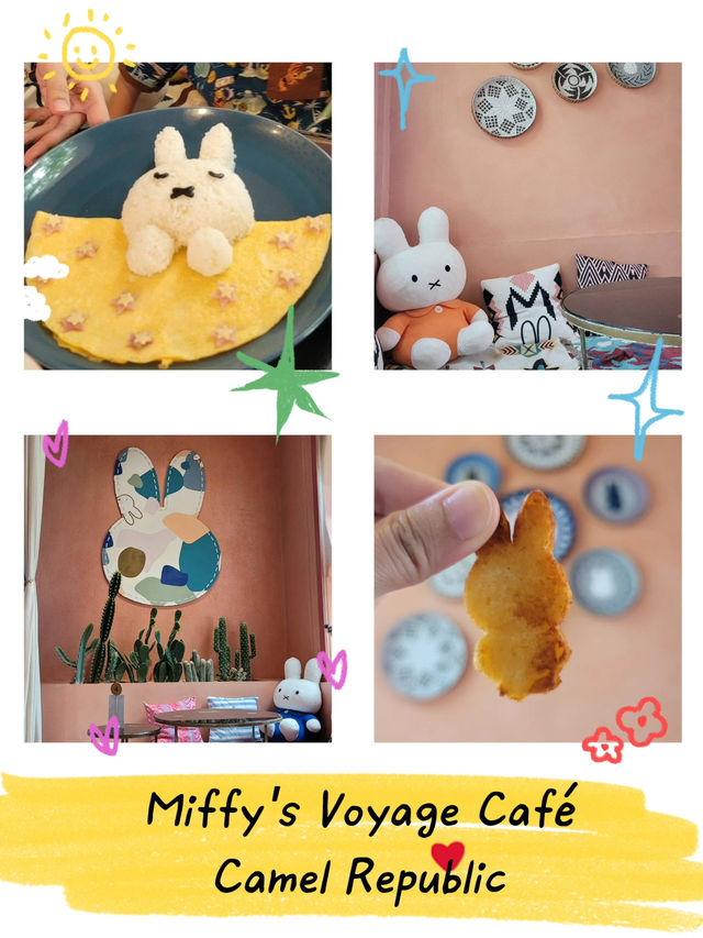 Miffy's Voyage Café Camel Republic 🐰🎀