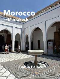 【🇲🇦モロッコ/マラケシュ】・バヒア宮殿🏰