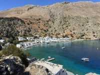 Stunning viewpoint and ancient castle in Loutro
