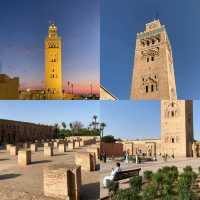 Majestic Vibes at Minaret de la Koutoubia 🌅🕌